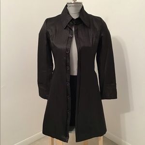 BLACK COAT / Shiny / Size S